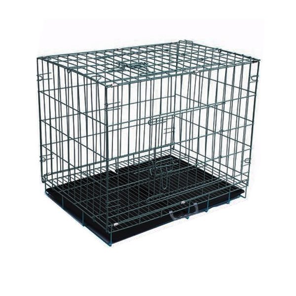 Qh Pet Cage 92x56x66 Cm Kafes Siyah | Köpek Taşıma Çantası Ve Kafes