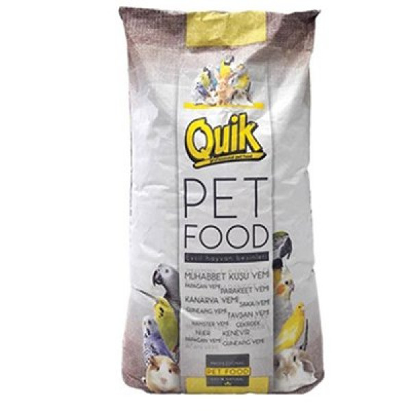 Quik 8 Kg Çizgili Dakota Çekirdek | Kuş Yemi