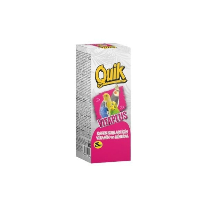 Quik Vita Plus 25 Ml Kuş Vitamini 