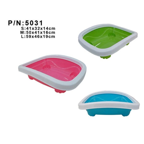 Quipeng 59x48x17 Cm Ringli Açık Tuvalet | Açık Kedi Tuvaleti