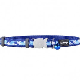 Red Dingo 12 Mm Kamuflaj Lacivert Boyun Tasmasi | Kedi Boyun Tasması Red Dingo 12 Mm Kamuflaj Lacivert Boyun Tasmasi | Kedi Boyun Tasması