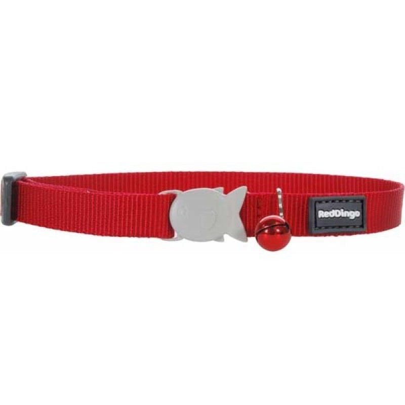 Red Dingo 12 Mm Klasik Kirmizi Boyun Tasması