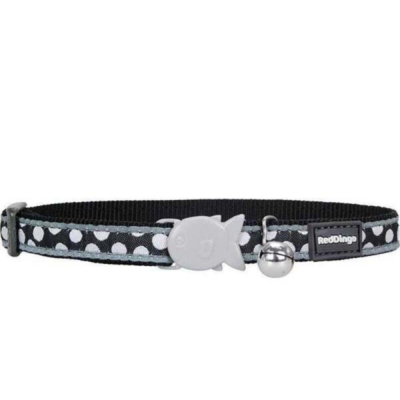 Red Dingo 12 Mm Mor Üzeri̇ne Beyaz Benekli̇ Boyun Tasmasi | Kedi Boyun Tasması Red Dingo 12 Mm Mor Üzeri̇ne Beyaz Benekli̇ Boyun Tasmasi | Kedi Boyun Tasması