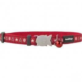 Red Dingo 12 Mm Santa Paws Desenli Kirmizi Boyun Tasmasi | Kedi Boyun Tasması Red Dingo 12 Mm Santa Paws Desenli Kirmizi Boyun Tasmasi | Kedi Boyun Tasması