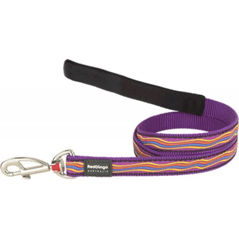 Red Dingo 12mm Dreamstream Desenli Mor Uzatma | Köpek Gezdirme Tasması Red Dingo 12mm Dreamstream Desenli Mor Uzatma | Köpek Gezdirme Tasması