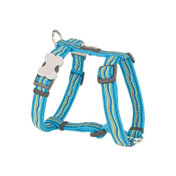 Red Dingo 12mm Dreamstream Desenli Turkuaz Göğüs Tasması | Köpek Göğüs Tasması