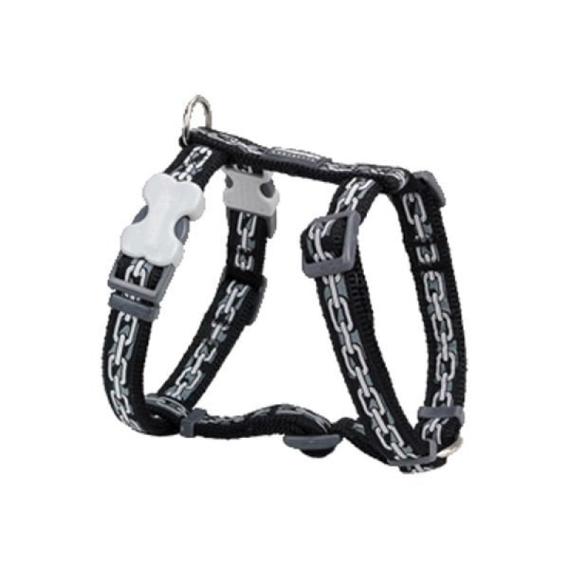 Red Dingo 15mm Zincir Desenli Göğüs Tasması | Köpek Göğüs Tasması Red Dingo 15mm Zincir Desenli Göğüs Tasması | Köpek Göğüs Tasması