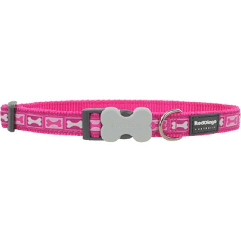 Red Dingo 20 Mm Bone Yard Desenli Pembe Boyun Tasması | Köpek Boyun Tasması Red Dingo 20 Mm Bone Yard Desenli Pembe Boyun Tasması | Köpek Boyun Tasması