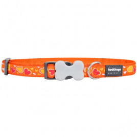 Red Dingo 20 Mm Breezy Love Desenli Turuncu Boyun Tasması | Köpek Boyun Tasması Red Dingo 20 Mm Breezy Love Desenli Turuncu Boyun Tasması | Köpek Boyun Tasması