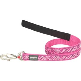 Red Dingo 20mm Flanno Desenli Pembe Uzatma