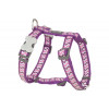 Red Dingo 25 Mm Reflektörlü Ziggy Desenli Mor Xl Göğüs Tasması | Köpek Göğüs Tasması Red Dingo 25 Mm Reflektörlü Ziggy Desenli Mor Xl Göğüs Tasması | Köpek Göğüs Tasması