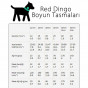 Red Dingo 25mm Flanno Desenli Lime Boyun Tasması | Köpek Boyun Tasması
