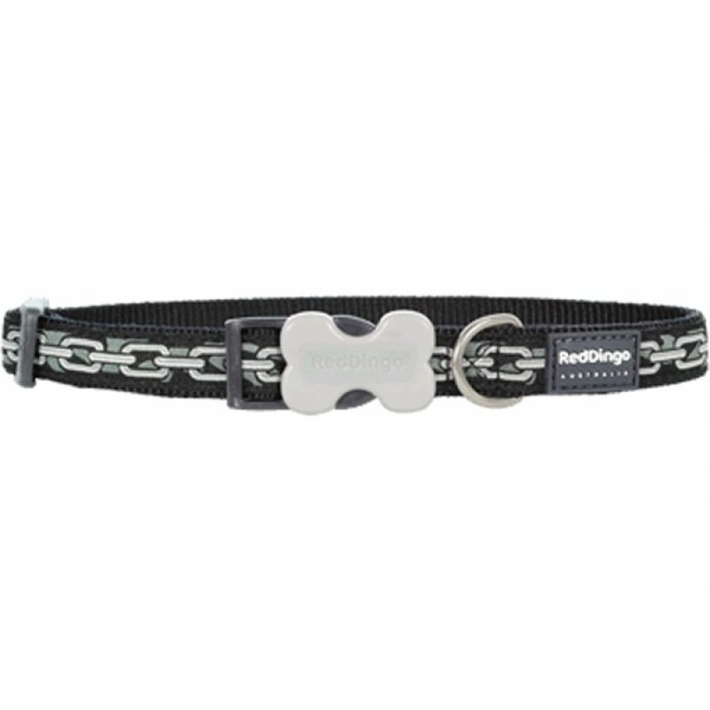 Red Dingo 25mm Zincir Desenli Boyun Tasması | Köpek Boyun Tasması Red Dingo 25mm Zincir Desenli Boyun Tasması | Köpek Boyun Tasması