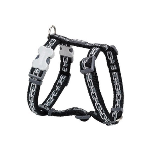 Red Dingo 25mm Zincir Desenli Göğüs Tasması | Köpek Göğüs Tasması