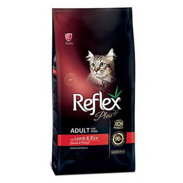 Reflex Plus 1,5 Kg Kuzu Etli & Pirinçli Yetişkin | Yetişkin Kuru Kedi Maması