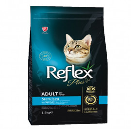 Reflex Plus 1,5 Kg Somonlu Kısırlaştırılmış Yetişkin | Kısırlaştırılmış Kedi Maması Reflex Plus 1,5 Kg Somonlu Kısırlaştırılmış Yetişkin | Kısırlaştırılmış Kedi Maması