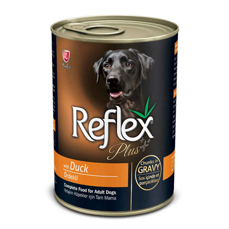 Reflex Plus 24 Adet Sos İçinde Ördekli Yetişkin 400 Gr | Yetişkin Köpek Konserve Maması Reflex Plus 24 Adet Sos İçinde Ördekli Yetişkin 400 Gr | Yetişkin Köpek Konserve Maması