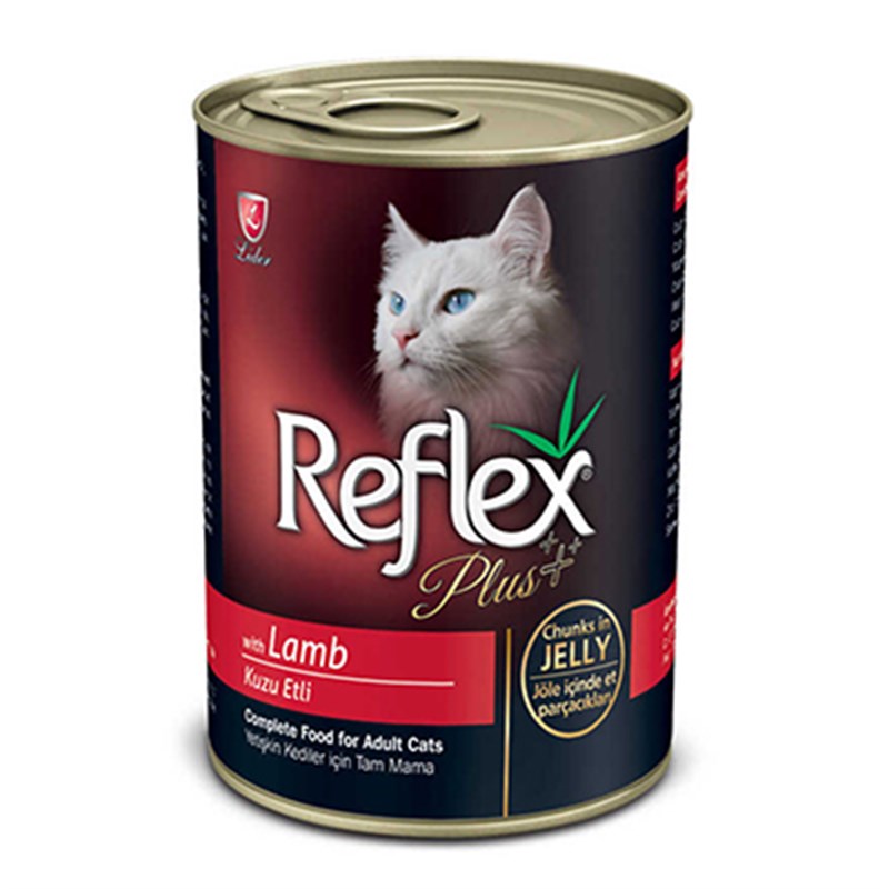 Reflex Plus 400 Gr Jöle İçinde Kuzu Etli Yetişkin | Yetişkin Kedi Maması Reflex Plus 400 Gr Jöle İçinde Kuzu Etli Yetişkin | Yetişkin Kedi Maması