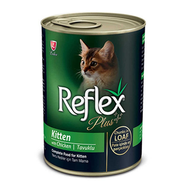 Reflex Plus 400 Gr Pate Tavuklu Yavru | Yavru Kedi Maması Reflex Plus 400 Gr Pate Tavuklu Yavru | Yavru Kedi Maması