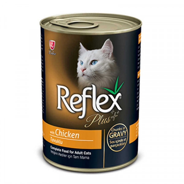 Reflex Plus 400 Gr Sos İçinde Tavuklu Yetişkin | Yetişkin Kedi Maması
