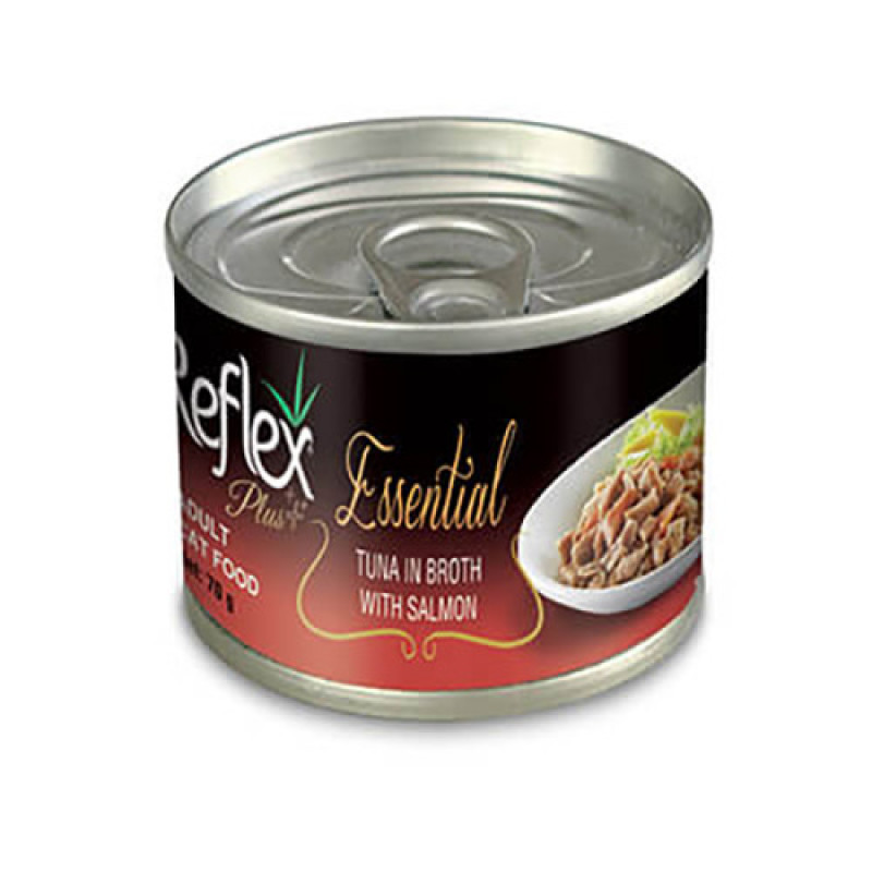 Reflex Plus 6 Adet Ton Balıklı ve Somonlu Yetişkin 70 Gr | Yetişkin Kedi Maması Reflex Plus 6 Adet Ton Balıklı ve Somonlu Yetişkin 70 Gr | Yetişkin Kedi Maması