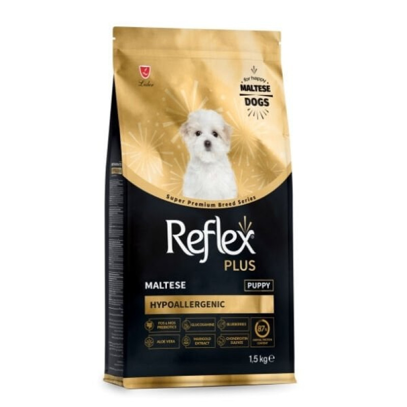 Reflex Plus Hypoallergenic Maltese 1.5 Kg Tavuklu Yavru Köpek Maması 