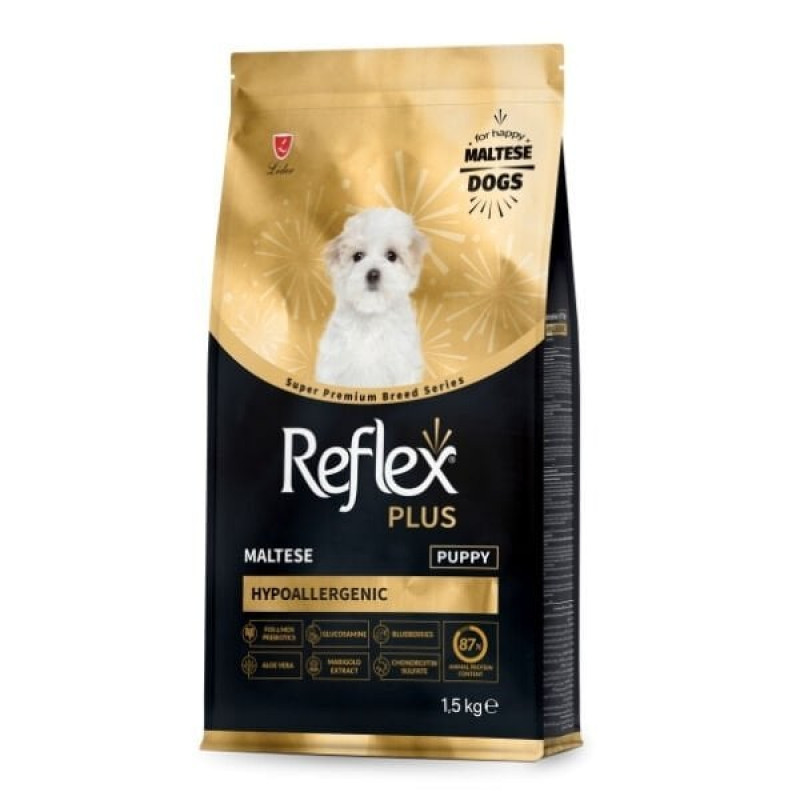 Reflex Plus Hypoallergenic Maltese 1.5 Kg Tavuklu Yavru Köpek Maması 