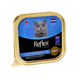Pate 85 Gr Ringa ve Morina Balıklı Yetişkin Konserve Kedi Maması 