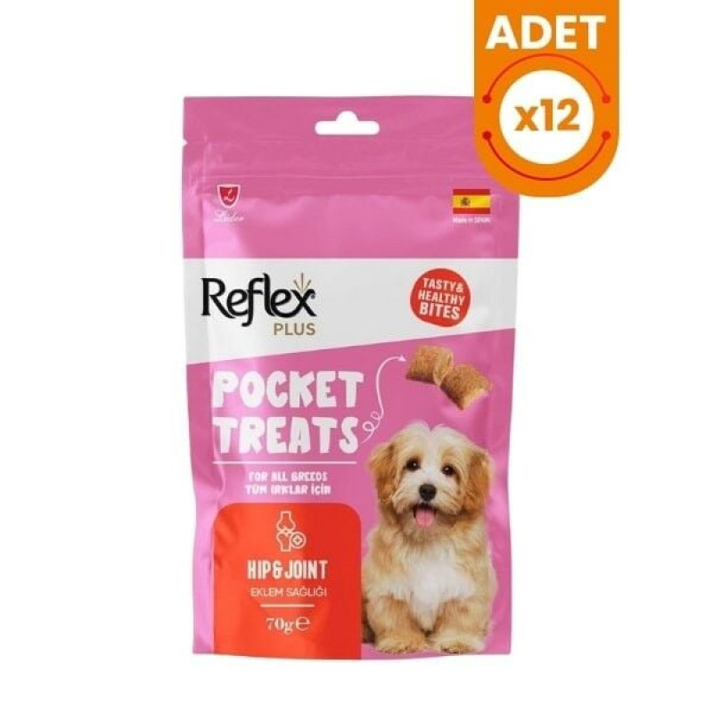 Reflex Plus Pocket Treats 70 Gr Eklem Sağlığı için Köpek Ödül Maması 