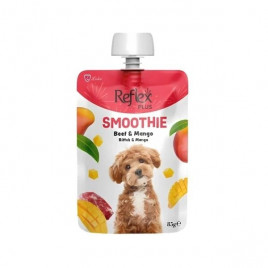 Smoothie 85 Gr Biftekli ve Mangolu Sıvı Yetişkin Köpek Ödül Maması
