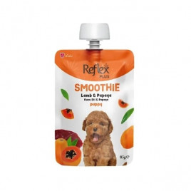 Smoothie 85 Gr Kuzu Etli ve Papayalı Sıvı Yavru Köpek Ödül Maması 