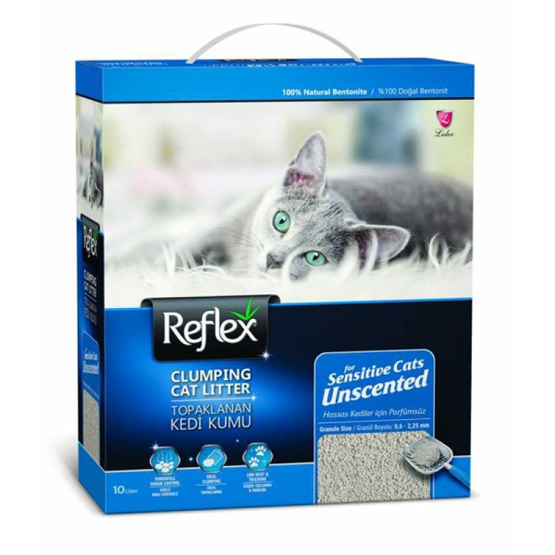 Reflex 10 Lt Aktif Karbonlu Topaklanan Kedi Kumu | Doğal Kedi Kumu Reflex 10 Lt Aktif Karbonlu Topaklanan Kedi Kumu | Doğal Kedi Kumu