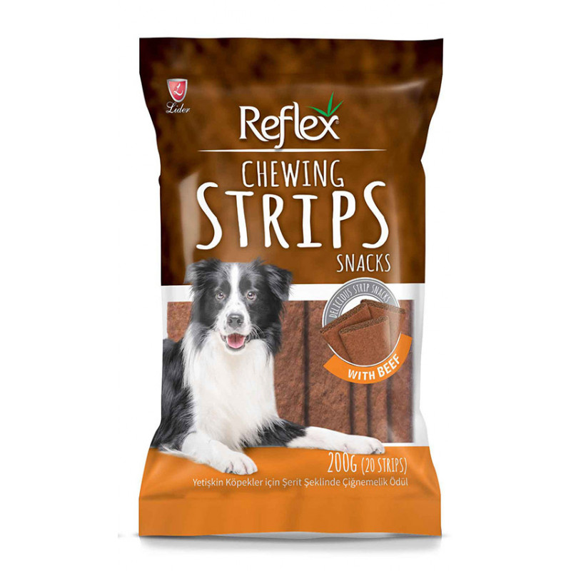 Reflex 200 Gr Chewing Strips Snacks | Köpek Bisküvi Ve Şerit Ödül Maması Reflex 200 Gr Chewing Strips Snacks | Köpek Bisküvi Ve Şerit Ödül Maması