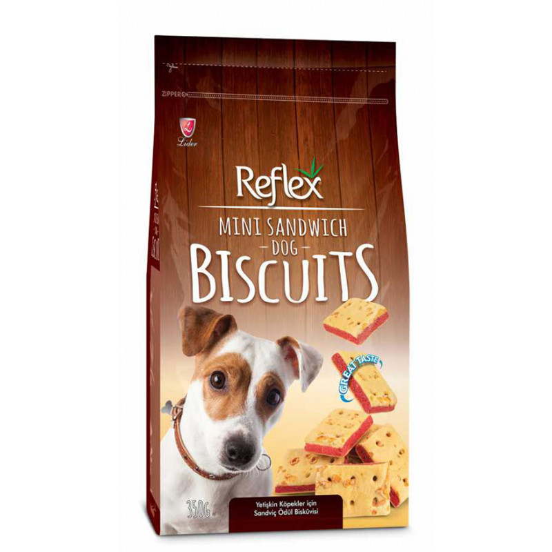 Reflex 350 Gr Mini Sandviç Bisküvileri | Köpek Bisküvi Ve Şerit Ödül Maması Reflex 350 Gr Mini Sandviç Bisküvileri | Köpek Bisküvi Ve Şerit Ödül Maması