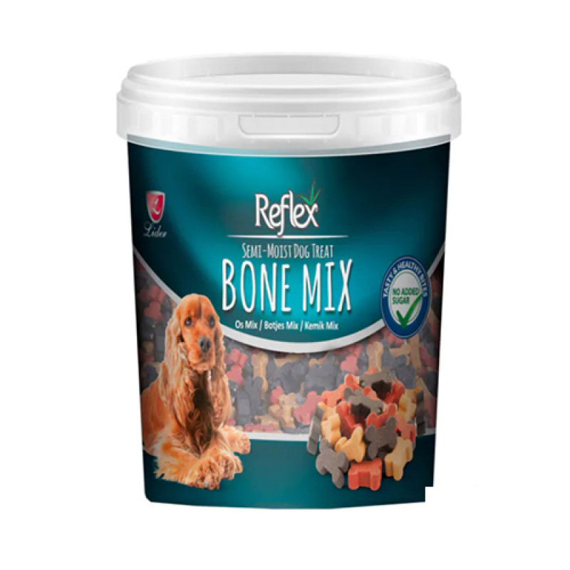 Reflex 500 Gr Semi-Moist Mini Kemik Karışık | Köpek Kemik Ödül Maması Reflex 500 Gr Semi-Moist Mini Kemik Karışık | Köpek Kemik Ödül Maması