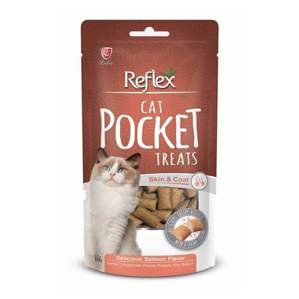 Reflex 60 Gr Somonlu Pocket | Kedi Bisküvi Ödül Maması