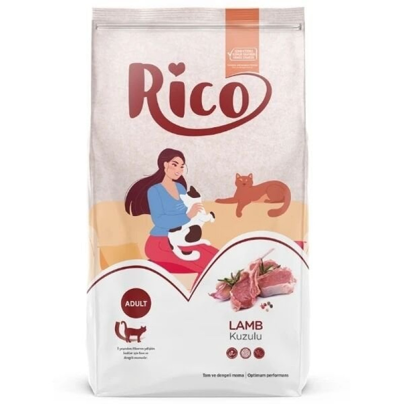 Rico 15 Kg Kuzulu Yetişkin Kedi Maması 