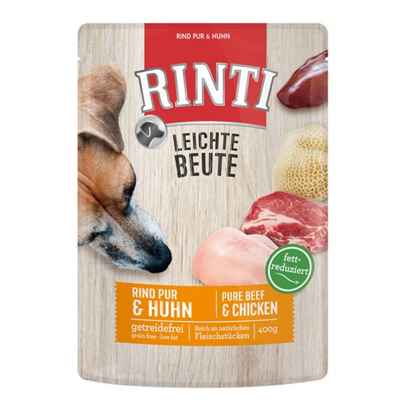 Rinti 400 gr Saf Tavuk Etli Tahılsız | Yetişkin Köpek Konserve Maması Rinti 400 gr Saf Tavuk Etli Tahılsız | Yetişkin Köpek Konserve Maması