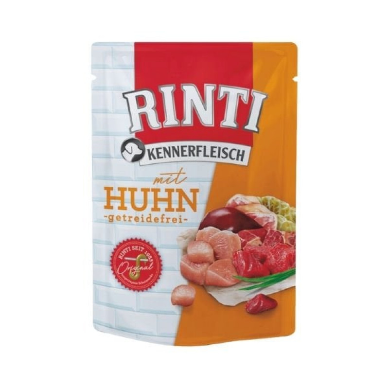 Rinti 400 Gr Tavuk Etli Pouch Yetişkin Köpek 