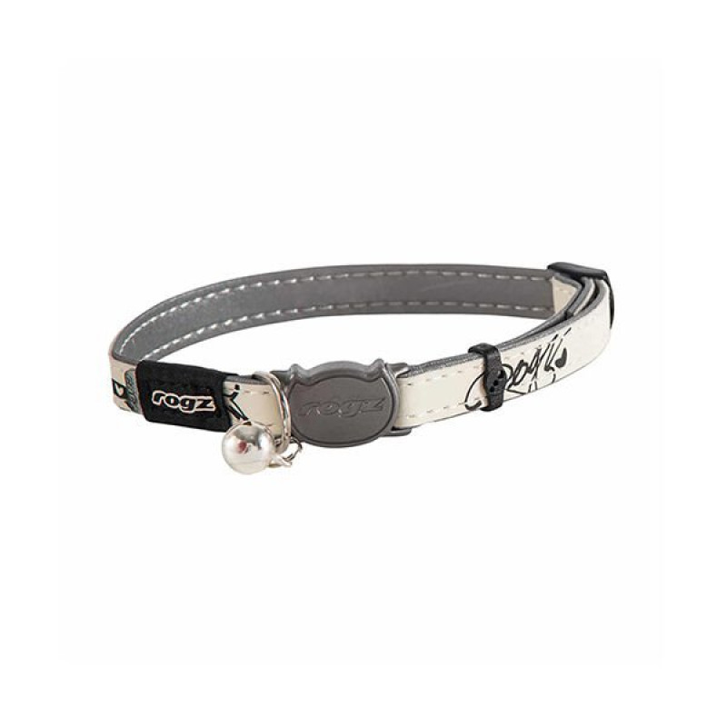Rogz Catz S GlowCat Halsband Karışık Desenli Çıngıraklı Boyun Tasması 1,1x20-31 Cm | Kedi Boyun Tasması Rogz Catz S GlowCat Halsband Karışık Desenli Çıngıraklı Boyun Tasması 1,1x20-31 Cm | Kedi Boyun Tasması