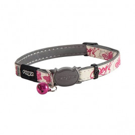 Catz S GlowCat Halsband Kelebek Desenli Çıngıraklı Boyun Tasması Pembe 1,1x20-31 Cm | Kedi Boyun Tasması Catz S GlowCat Halsband Kelebek Desenli Çıngıraklı Boyun Tasması Pembe 1,1x20-31 Cm | Kedi Boyun Tasması