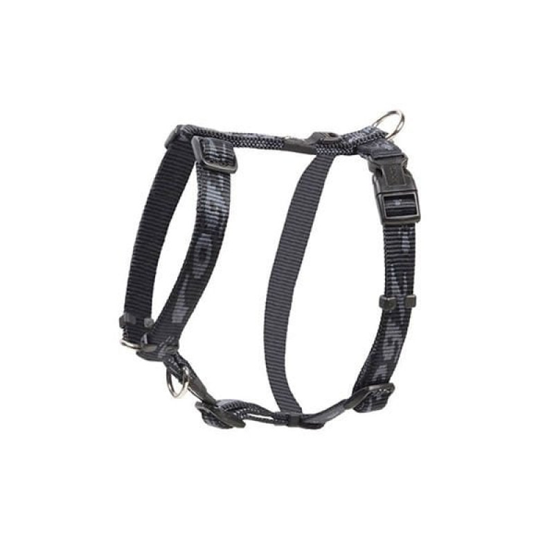 Rogz L Alpinist Tuig Dokuma Göğüs Tasması Siyah 2x45-75 Cm | Köpek Göğüs Tasması Rogz L Alpinist Tuig Dokuma Göğüs Tasması Siyah 2x45-75 Cm | Köpek Göğüs Tasması