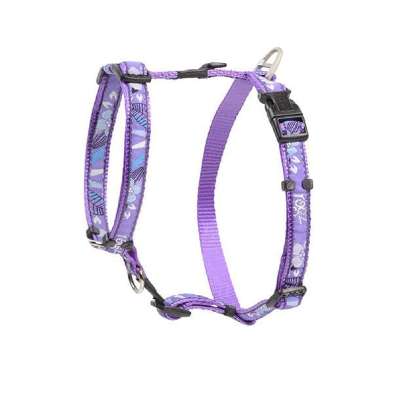 Rogz L Fancy Dress Tuig Çiçek Desenli Göğüs Tasması Mor 2x45-75 Cm | Köpek Göğüs Tasması Rogz L Fancy Dress Tuig Çiçek Desenli Göğüs Tasması Mor 2x45-75 Cm | Köpek Göğüs Tasması