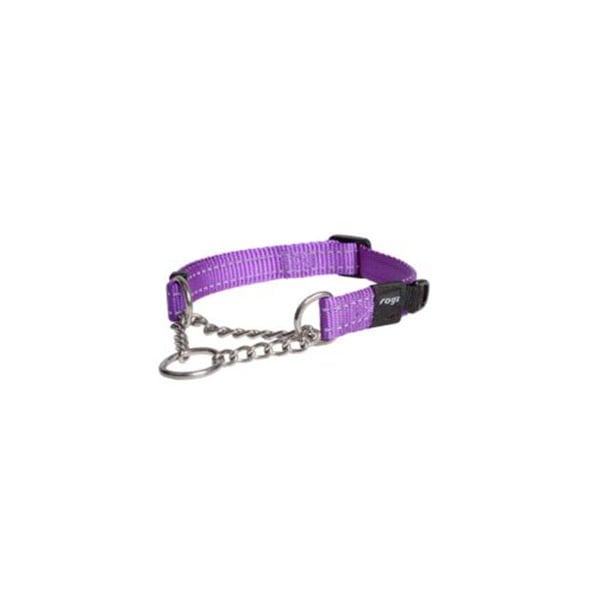 Rogz L Utility Control Chain Halsband Kontrol Zincirli Boyun Tasması Mor 2x37-56 Cm | Köpek Boyun Tasması