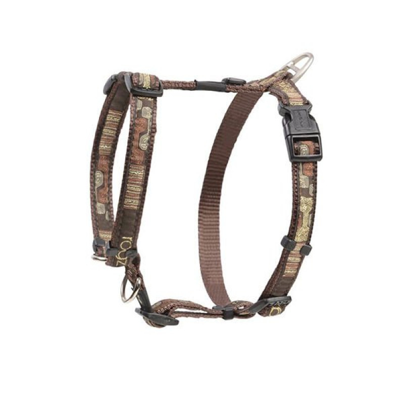 Rogz M Fancy Dress Tuig Kemik Desenli Göğüs Tasması Kahverengi 1,6x32-52 Cm | Köpek Göğüs Tasması Rogz M Fancy Dress Tuig Kemik Desenli Göğüs Tasması Kahverengi 1,6x32-52 Cm | Köpek Göğüs Tasması