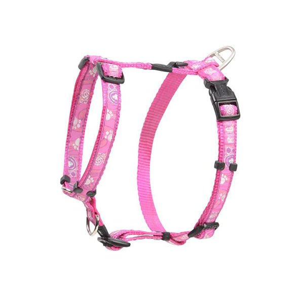 Rogz M Fancy Dress Tuig Pati Desenli Göğüs Tasması Pembe 1,6x32-52 Cm | Köpek Göğüs Tasması