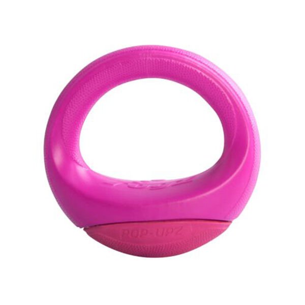 Rogz M L Toyz Pop-Upz Yüzen Plastik Halka Pembe 14,5 Cm | Yüzen Köpek Oyuncağı
