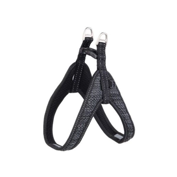 Rogz M L Utility Fast Fit Tuig Dolgulu Göğüs Tasması Siyah 2x58 Cm | Köpek Göğüs Tasması