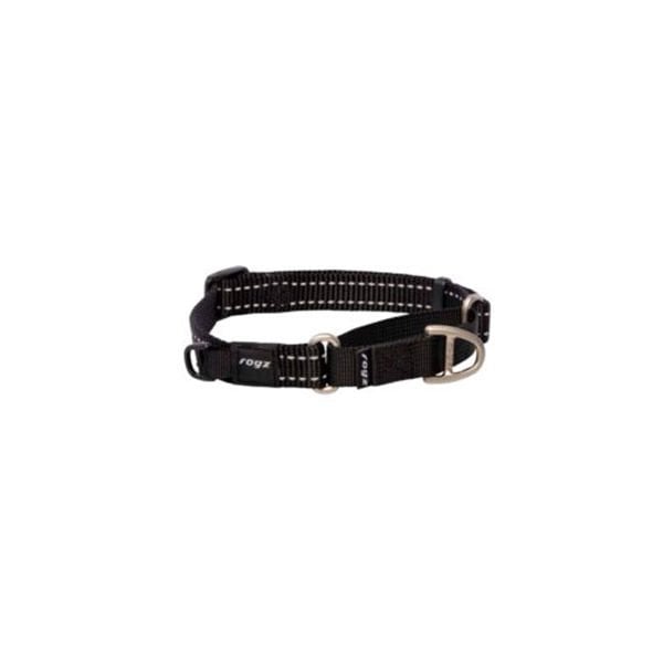 Rogz M Utility Control Web Halsband Güvenlikli Dokuma Boyun Tasması Siyah 1,6x31-45 Cm | Köpek Boyun Tasması