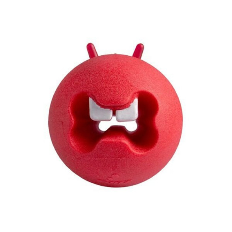 Rogz Toyz Fred Traktatiebal Çiğneme Topu Diş Bakım Kırmızı 6,4 Cm | Köpek Çiğneme Rogz Toyz Fred Traktatiebal Çiğneme Topu Diş Bakım Kırmızı 6,4 Cm | Köpek Çiğneme